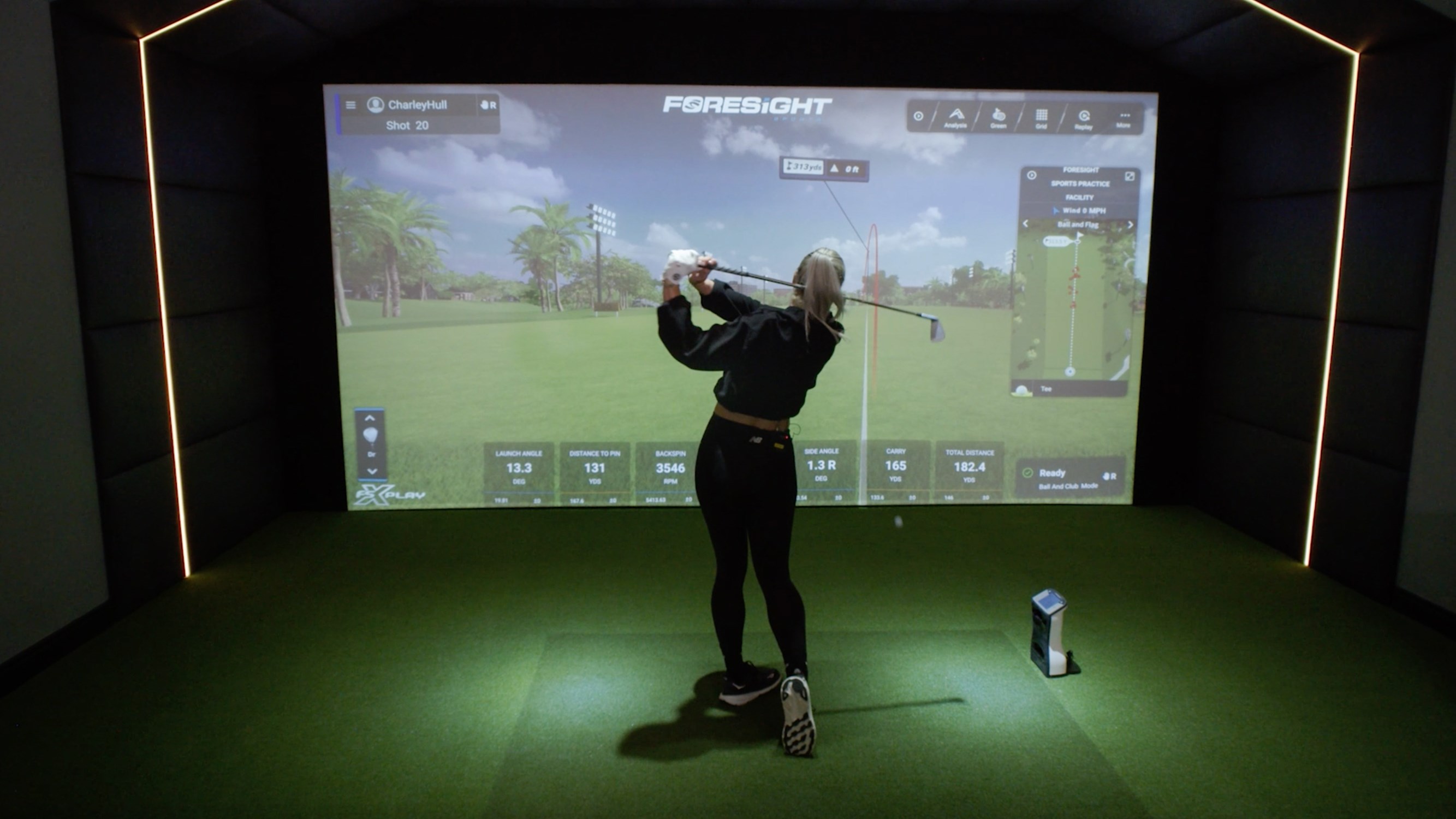 Optoma scores a hole-in-one for professional golfer Charley Hull