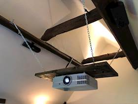 Historic barn transformed into stunning home cinema